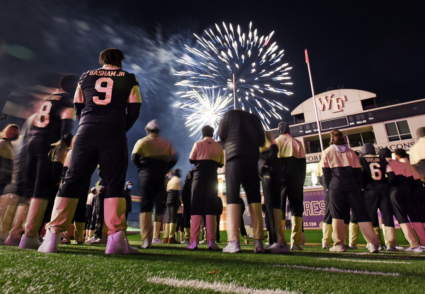 Wake Forest football senior night